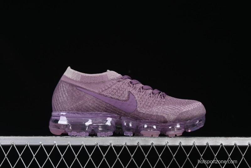 Nike Vapormax Flyknit Breathable Casual Running Shoes with Full-Length Air Cushion - 849557-500