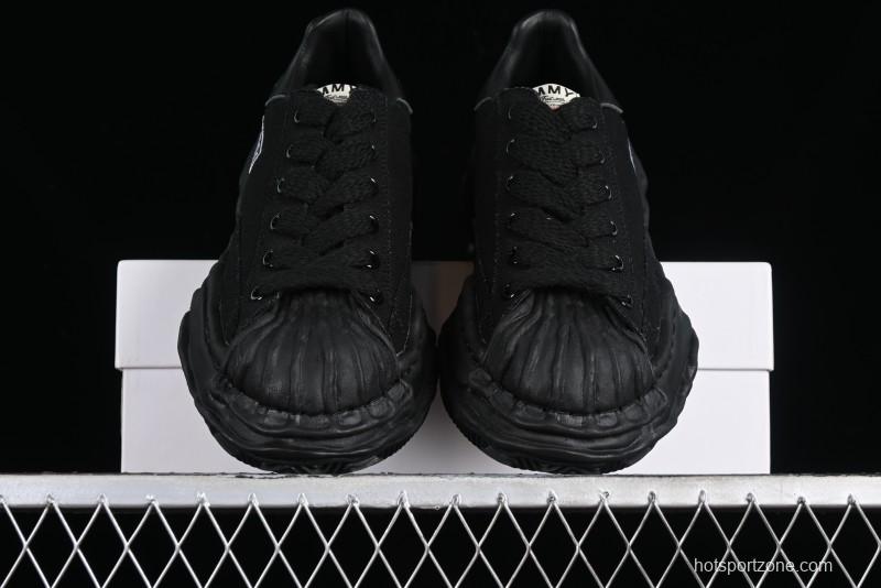 Wayne MMY Original Sole Leather Low Sneaker with Deconstructed Ice Cream Outsole - W.E5