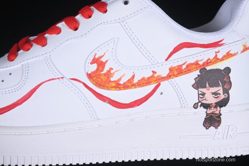 Nike Air Force 1 '07 Low Casual Sneakers with Built-in Full-Length Air Cushion - CW2288-111