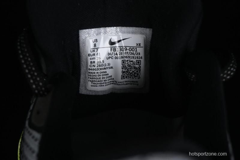 Nike Air Zoom Vomero 17 Lunar Retro Running Shoes with Full-Sole Zoom Air Cushion - FB1309-001