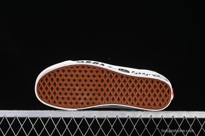 Vans Parra x Otw By Vans Low-Top Casual Skate Shoes with Surrealist Pop Art Design - VN0A3WKT4QA