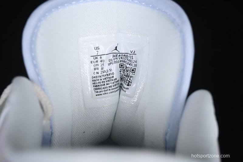 Nike Air Jordan 1 Low "Year of the Snake 2025" AJ1 Basketball Shoes with Iridescent Pearl Finish - HF4080-001