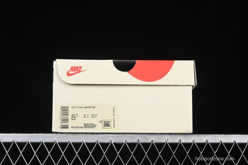 Nike SB Dunk Low The North Face Year of the Snake Grey White Grey Swoosh Anniversary Custom Low-Top Casual Skate Shoes - KK1333-019