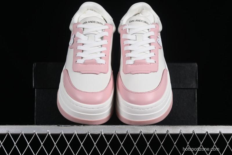 ANN ANDELMAN Pink White Chunky Retro Low-Top Sneakers - 210821
