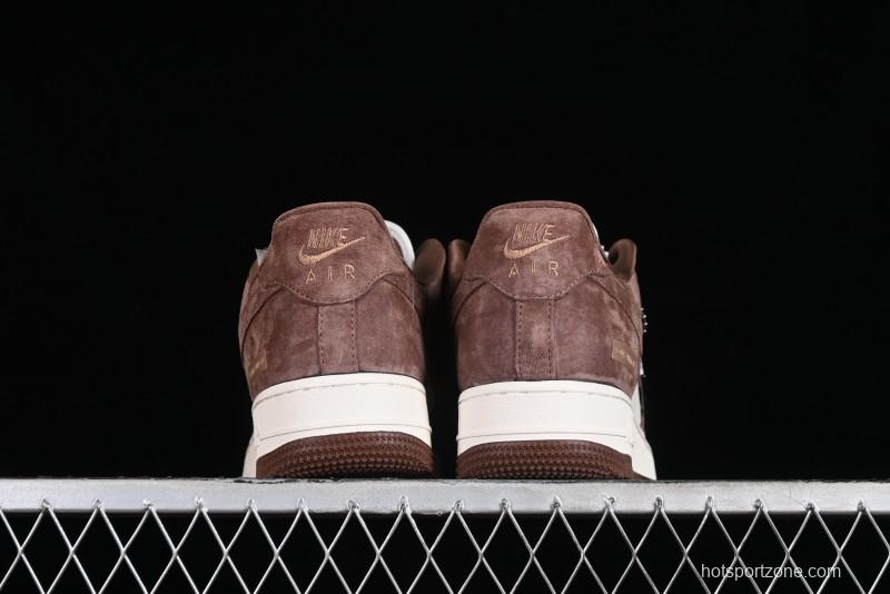 Nike Air Force 1 '07 Low LV Collaboration - Chocolate Pig Casual Sneakers - HD1968-022