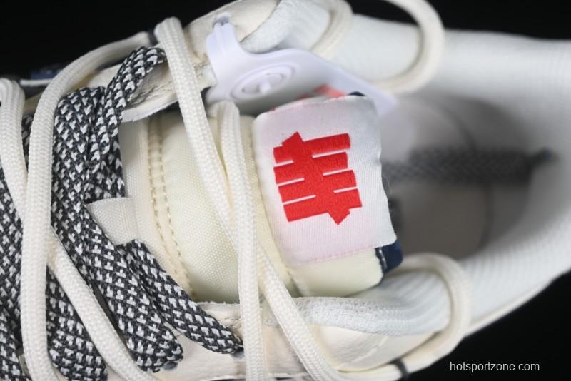 Nike Air Force 1 '07 Low UN Collaboration White Blue Lace-Up Casual Sneakers - SJ1198-103