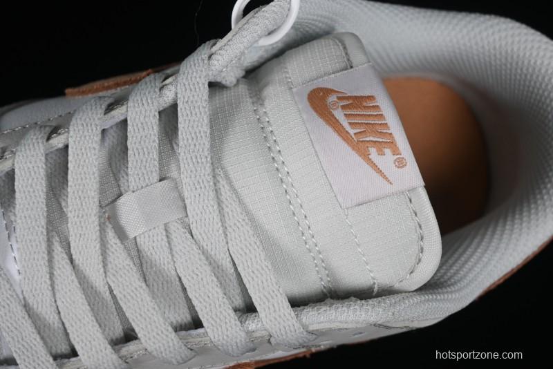 Nike Dunk Low SB Casual Sneakers in Phantom/Khaki Colorway - FJ4188-001