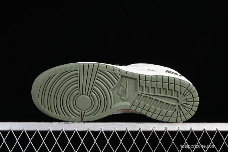 Nike SB Dunk Low Collaboration Triple Swoosh Military Green Low-Top Casual Skateboarding Shoes - NK5639-323