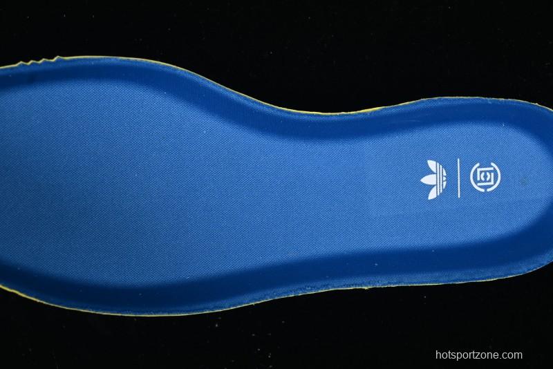 Adidas Clot x Originals Gazelle Indoor Retro Casual Slip-Resistant Wear-Resistant Low-Top Sneakers - IH3642