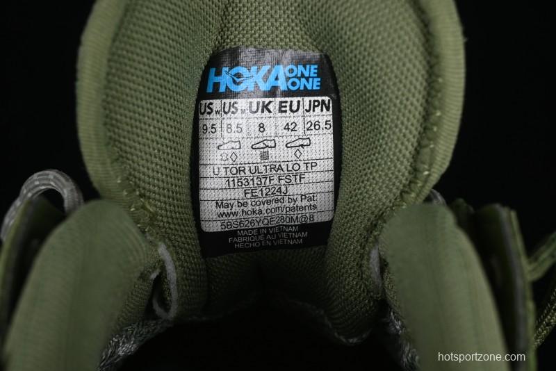 HOKA ONE ONE Tor Ultra Low Round Toe Cushioned Durable Low-Cut Hiking Shoes - 1153137F FSTF