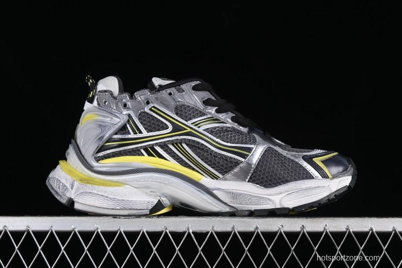 Balenciaga Runner Kith Four Color Retro Casual Sneakers - W3RMU1279