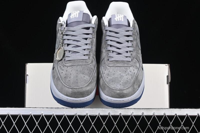 Nike Air Force 1 '07 Low UN Collaboration - Shadow Grey Pigskin Sneakers DF0188-018