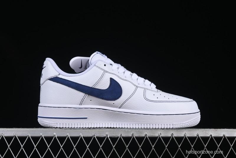 Nike Air Force 1'07 Low Casual Sneakers with Full-Length Air Cushion - HQ2037-100