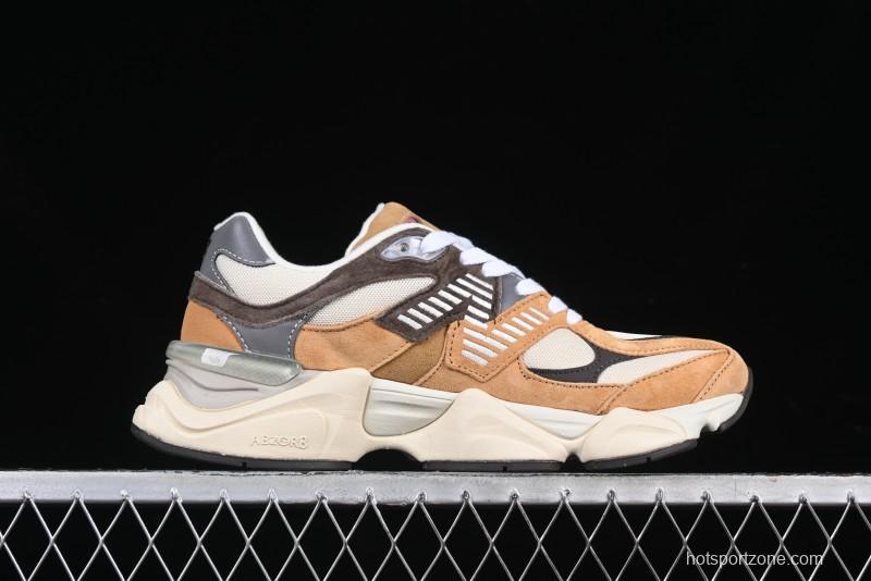 New Balance 9060 Retro Casual Running Shoes with ABZORB Cushioning - U9060WOR