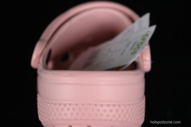 Crocs Classic Clog Quartz Pink Two-Way Beach Sandals with Ventilation Holes - B.D4
