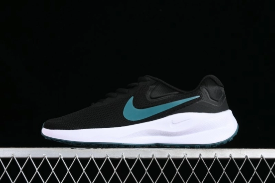 Nike Revolution 7 Wide Running Shoes with Breathable Mesh and Durable Cushioning - FB2207-004