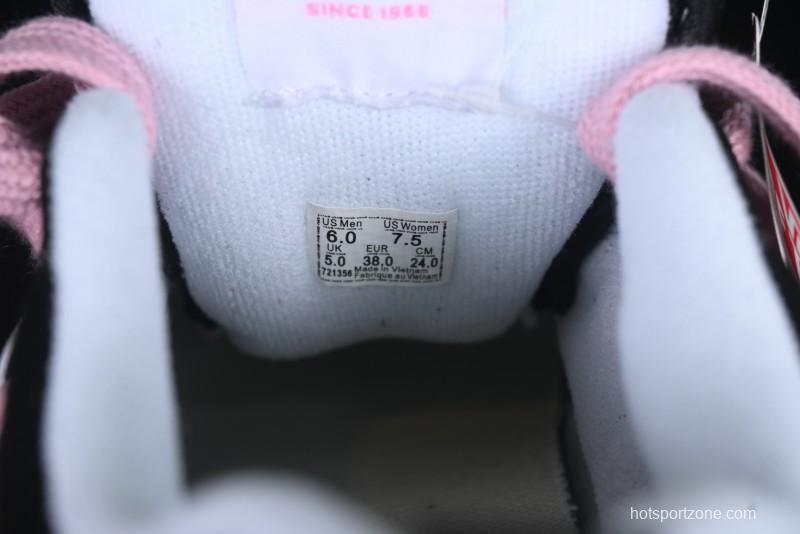 Vans Knu Skool Black Pink Color Comfortable Fashion Anti-Slip Wear-Resistant Low-Top Casual Skate Shoes - VN0009QCB9P