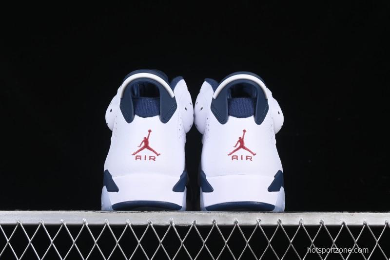 Nike Air Jordan 6 Retro "Olympic" Basketball Shoes - CT8529-164