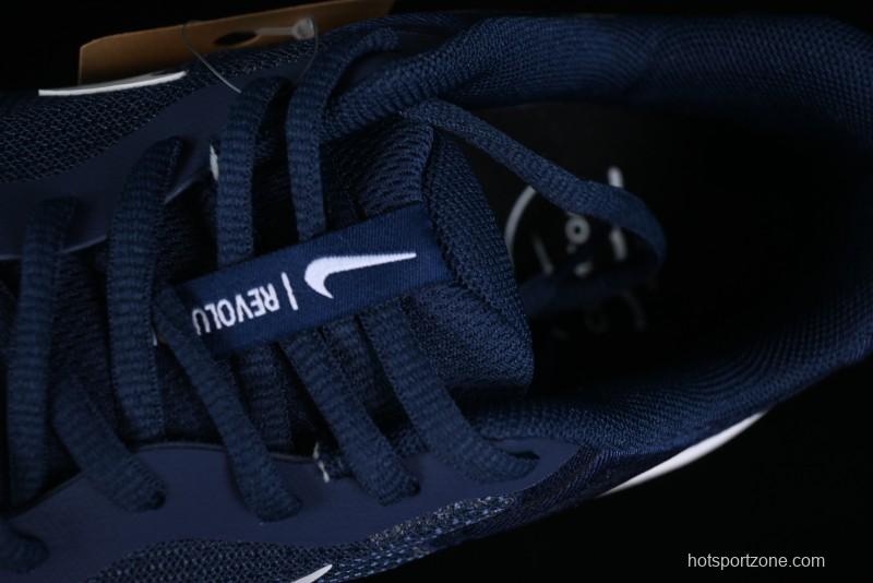 Nike Revolution 7 Wide Low-Top Running Shoes with Breathable Mesh and Durable Cushioning - FB2207-400