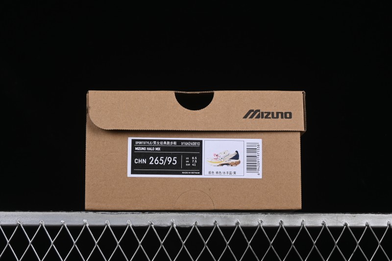 Mizuno Halo Mix Fabric Breathable Low-Top Casual Running Shoes - D1GH240810