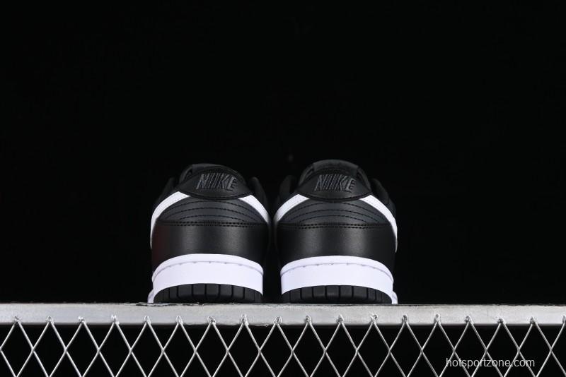 Nike Dunk Low Retro SB Skateboarding Shoes in Black & White - DJ6188-002