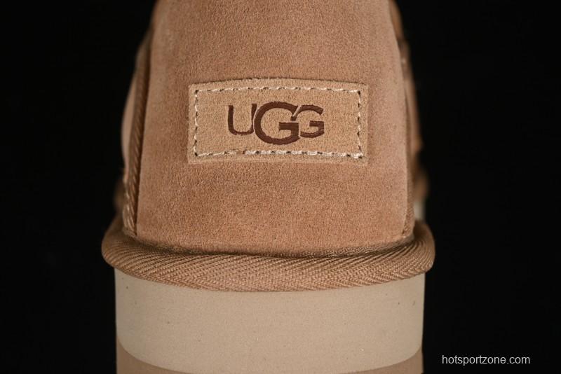 UGG Classic Ultra Mini Hayden Slip-On Casual Boots - 1158354