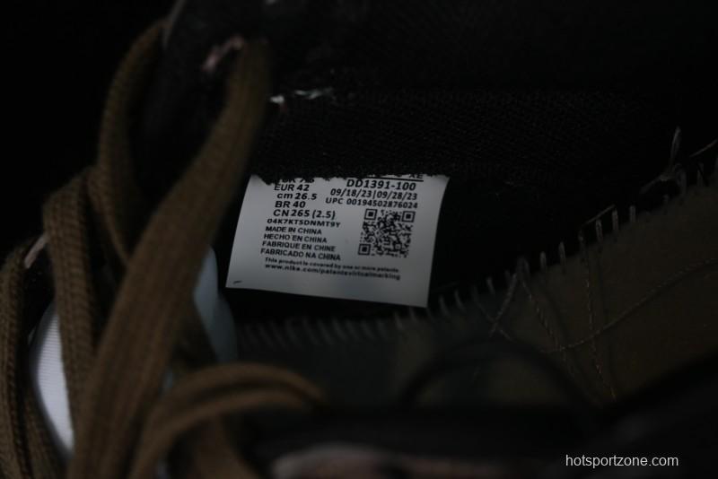 Nike Dunk Low Panda Prank Street Racing Electro Rust Distressed SB Strap Low-Top Casual Sneakers - DD1391-100