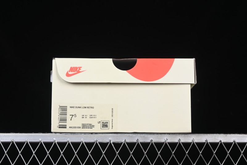 Nike SB Dunk Low FOG Collaboration - Anniversary High-End Custom Low-Top Casual Sneakers - KK1333-016