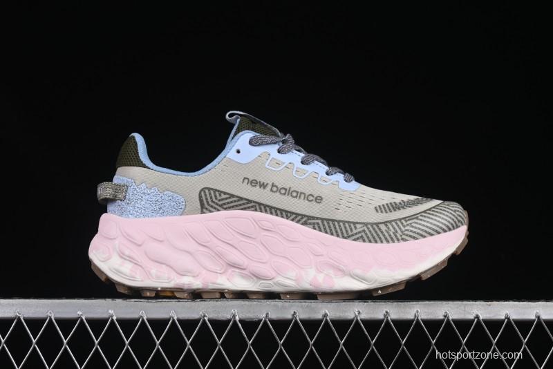 New Balance Fresh Foam X More V3TDS Low-Top Running Shoes with Durable Slip-Resistant Outsole - WTMORUG3