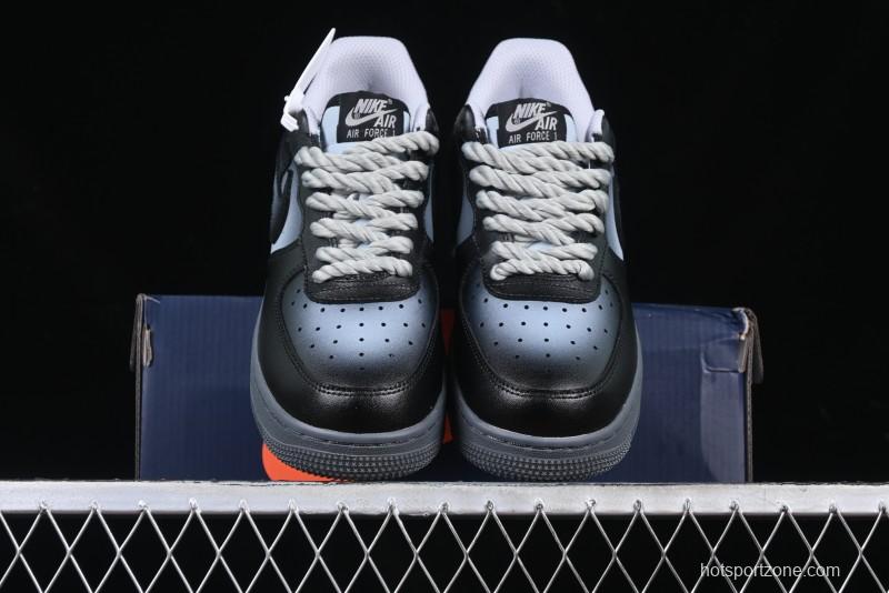Nike Air Force 1 '07 Low Night Storm Custom Casual Sneakers for Autumn Winter - YD2425-101
