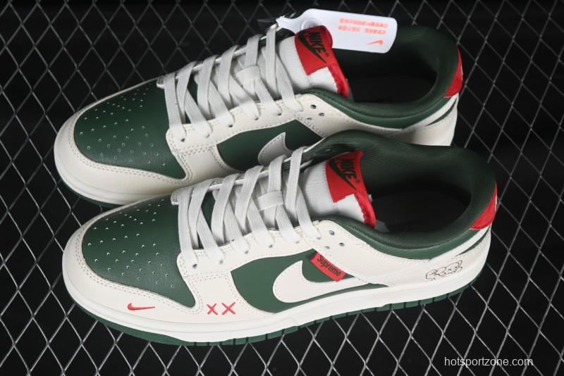 Nike SB Dunk Low Supreme x Kaws Collaboration Anniversary Edition High-End Custom Sneakers - KK1333-032