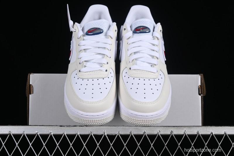 Nike Air Force 1 '07 Low Casual Sneakers with Full-Length Air Cushion - FZ3190-400