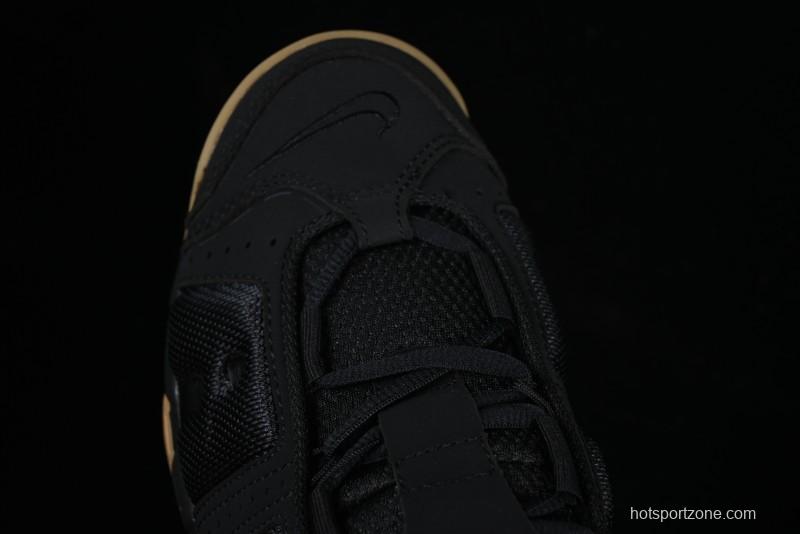 Nike Air More Uptempo Retro Basketball Shoes with Breathable Mesh Upper - FZ3055-003