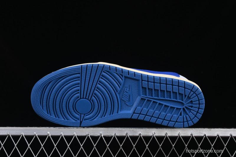 Nike Travis Scott x Air Jordan 1 Low OG AJ1 Reverse Swoosh Sneakers - DM7866-104