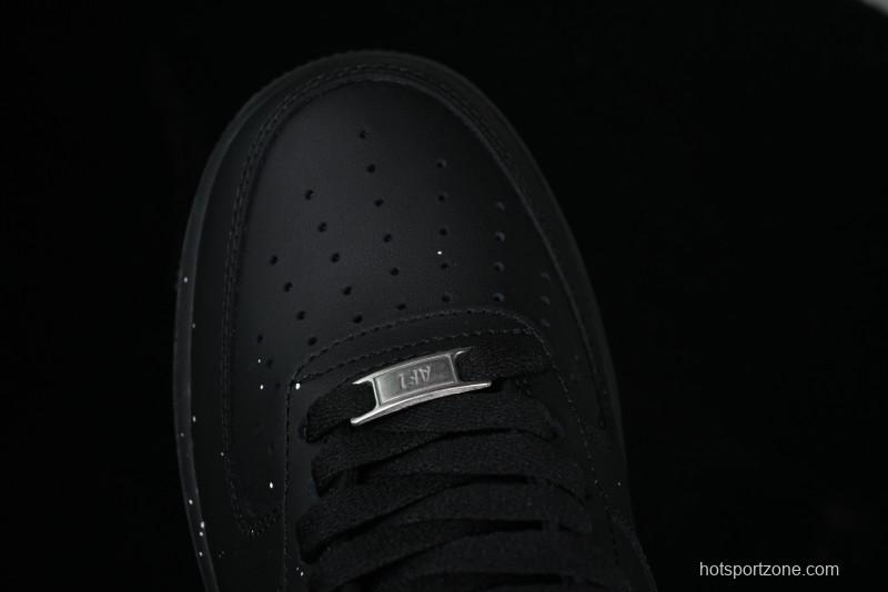 Nike Air Force 1 '07 Low Casual Sneakers with Black Splatter Design - ZH0316-046