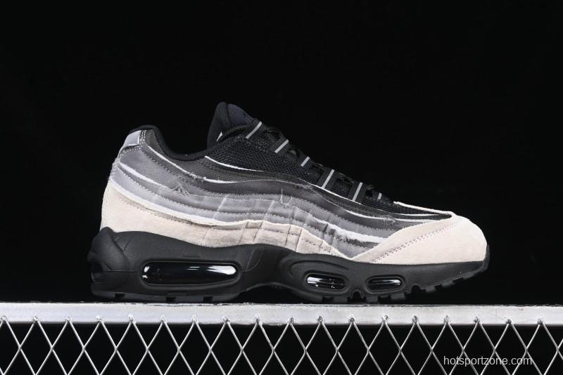 Nike Air Max 95 Retro Running Shoes with Air Cushion Technology - CU8406-101