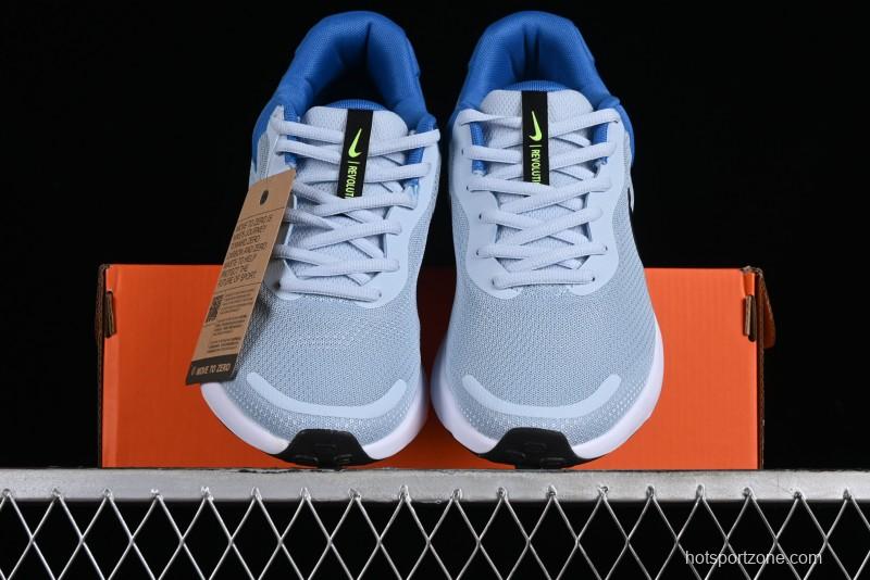 Nike Revolution 7 Wide Low-Top Running Shoes with Breathable Mesh and Durable Cushioning - FB2207-402