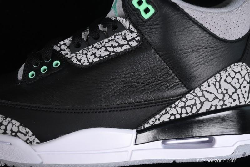 Nike Air Jordan 3 Retro Sneakers Green Glow - CT8532-031