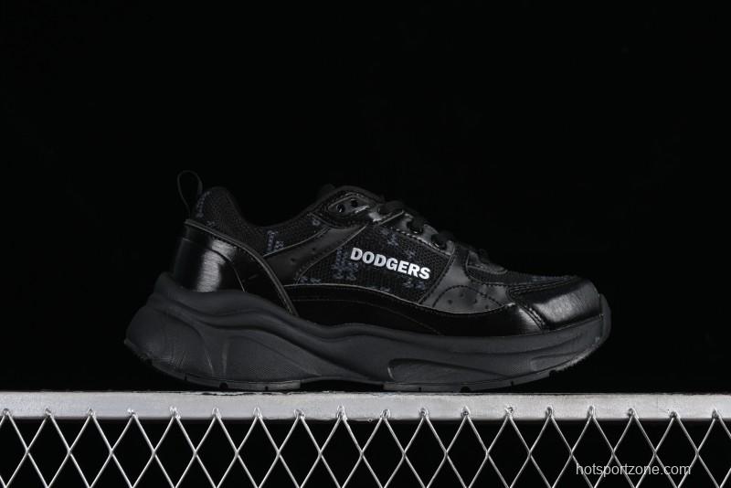 New York Yankees NY MLB Fast Ball Classic Monogram 24SS Retro Casual Running Shoes - 3ARNFSB4N07BKS