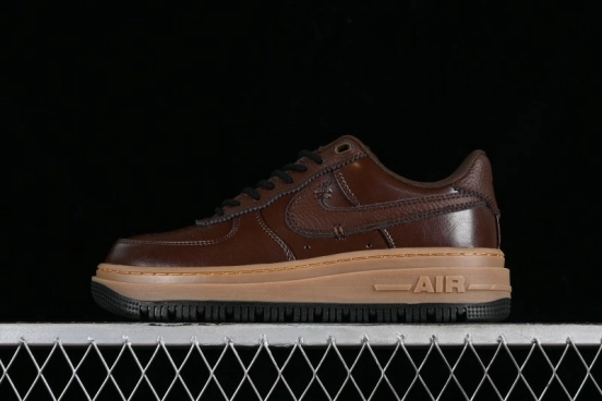 Nike Air Force 1 Low Luxe Casual Sneakers with Thick Sole and Waterproof Design - DM2451-200