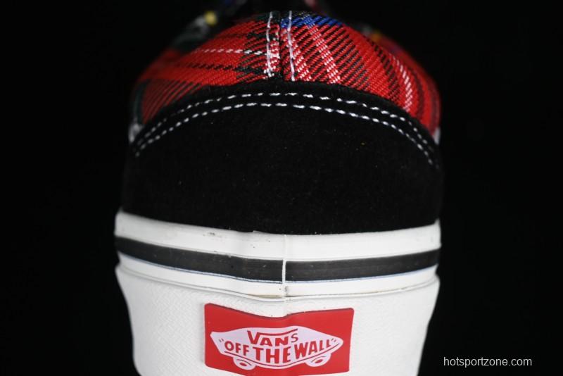 Vans Old Skool 36 DX Anaheim Collection Checkered Low-Top Canvas Sneakers - VN0A38G2PXC