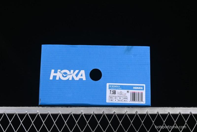 HOKA ONE ONE Bondi 9 Knit Lightweight Casual Running Shoes - 1162012 CYWH
