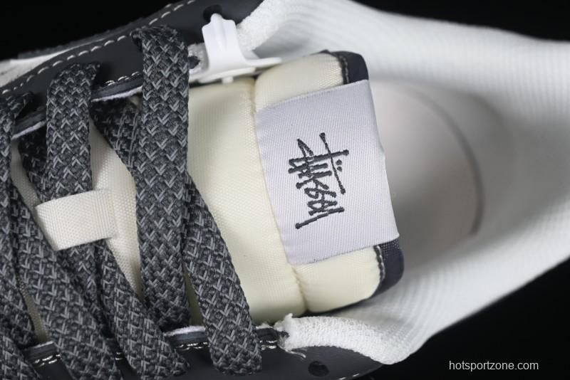 Nike Air Force 1'07 Low Stussy Collaboration Star Dust Grey Low-Top Casual Sneakers - XZ6188-229