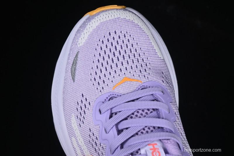 HOKA ONE ONE Bondi 9 Knit Lightweight Casual Running Shoes - 1162012 AGH