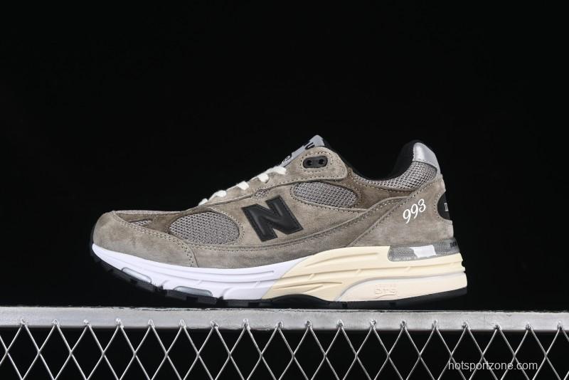 New Balance Made In USA M993 Series Classic Retro Casual Running Shoes with Heritage Design - U993JJ