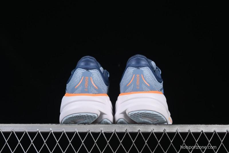 HOKA ONE ONE Bondi 9 Cushioned Running Shoes with Soft EVA Midsole - 1162013 DNP