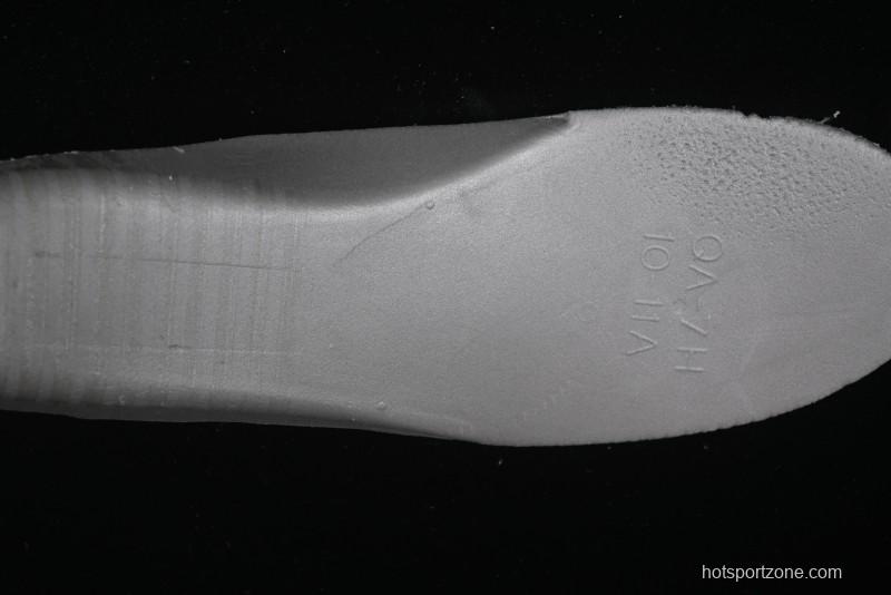 Nike Air Force 1 '07 Low Supreme Collaboration Beige Black Spliced Casual Sneakers with Strap - HH7518-056