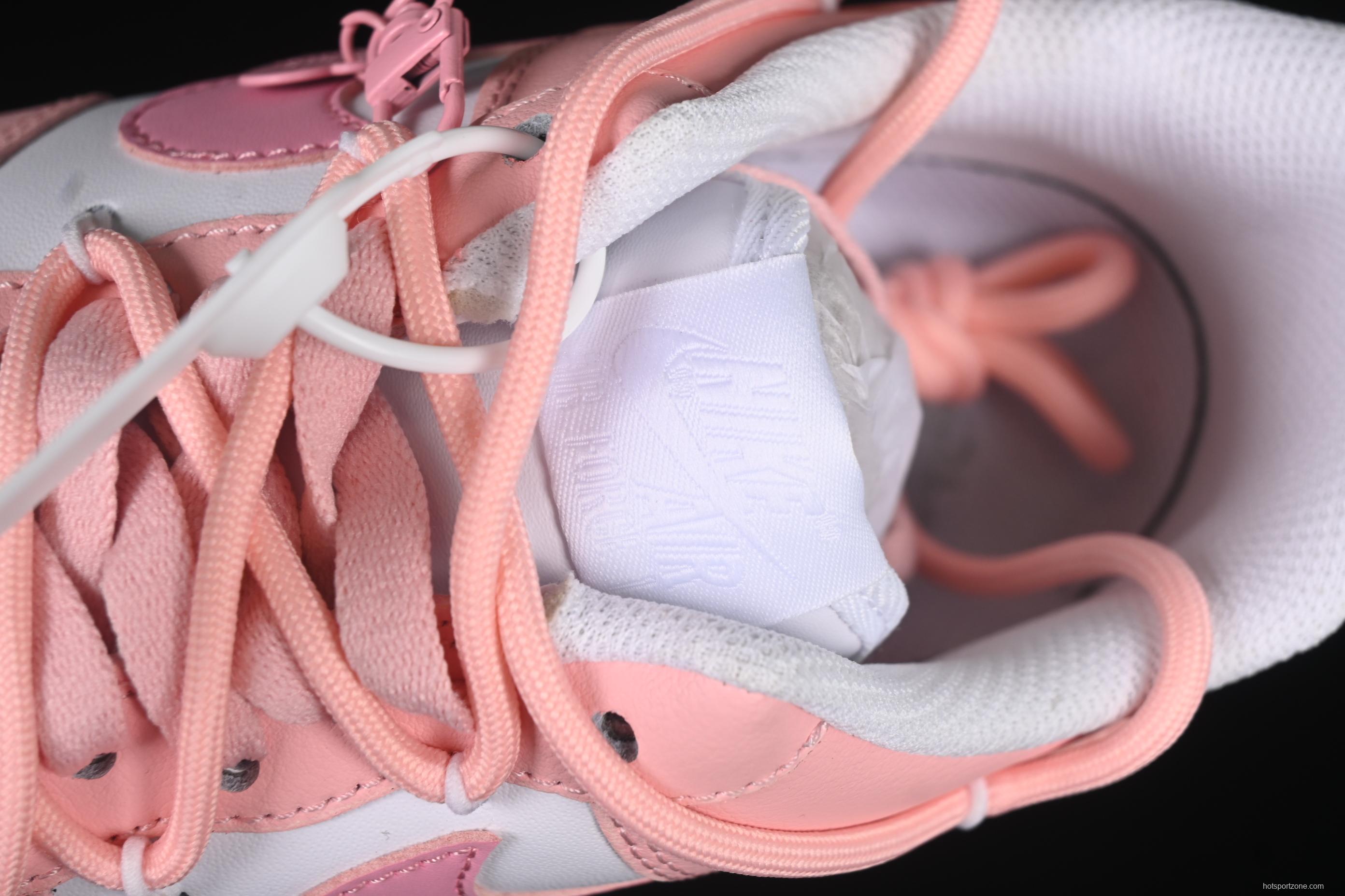 Nike Air Force 1'07 Low Pink Lover Casual Sneakers with Cartoon Patterns - YY2023-762