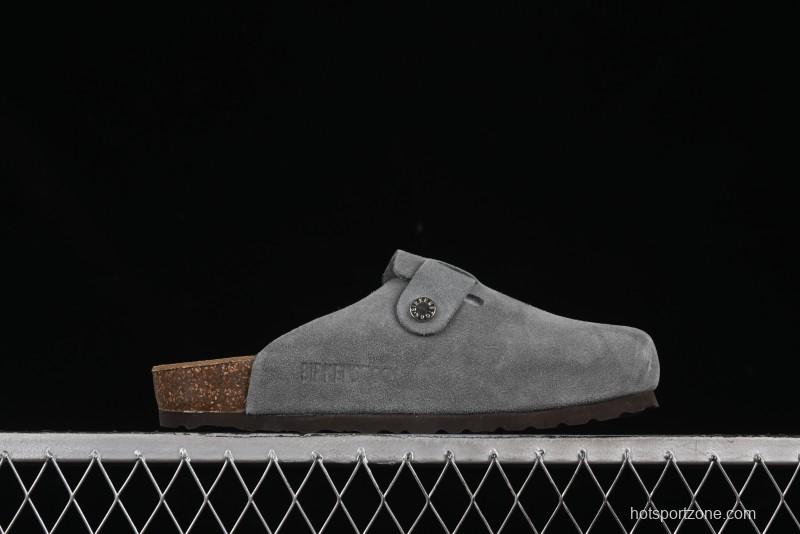 Birkenstock Arizona Soft Footbed Sandals with Suede Leather and Lambswool Lining - G.D4