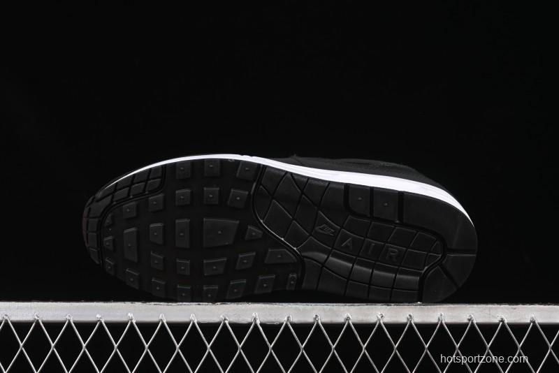 Nike Air Max 1 Retro Running Shoes with Half-Sole Air Cushion - 875844-001